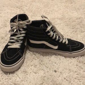 Black high top vans